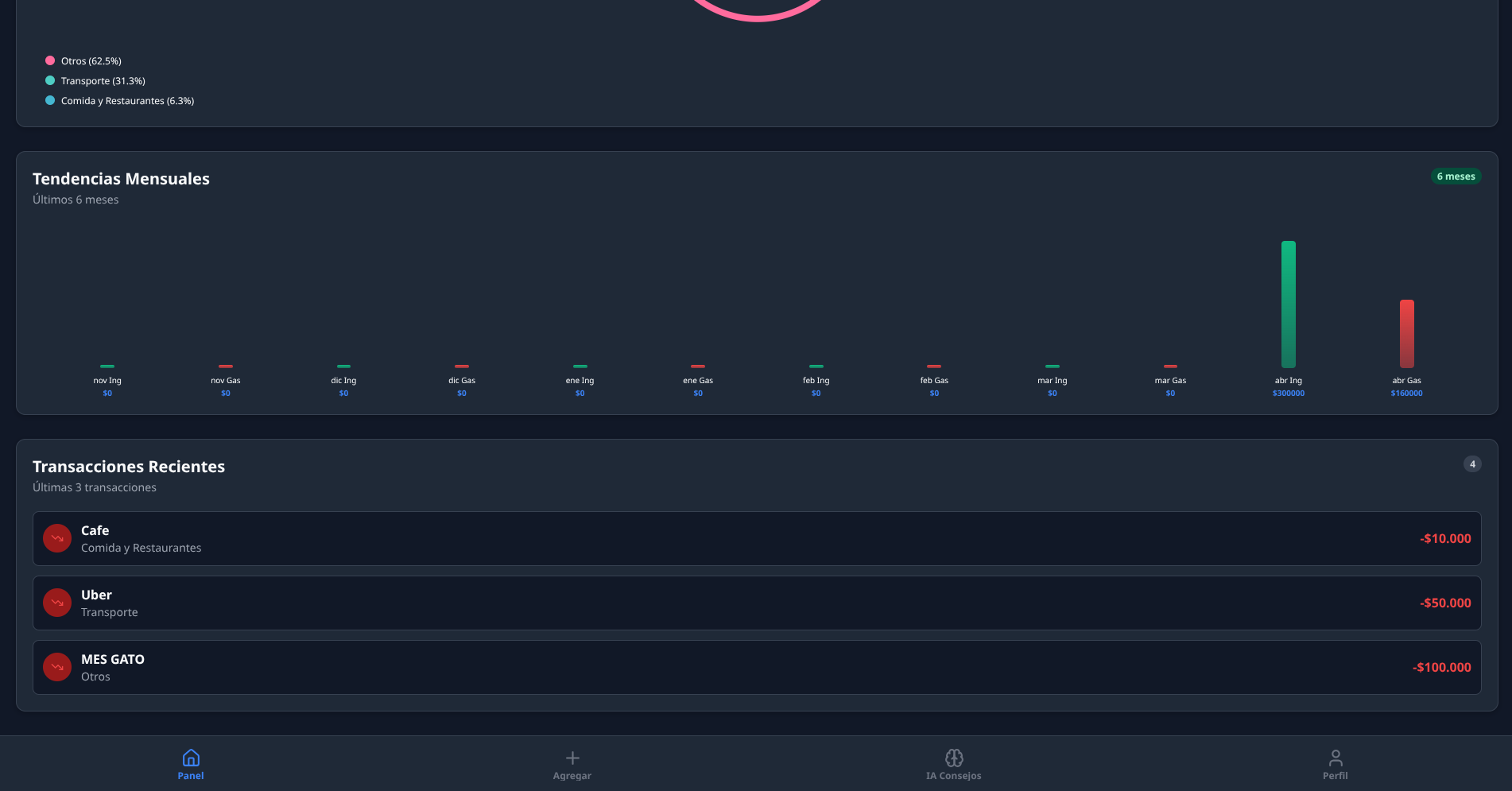 AI Personal Finance Tracker - Imagen 2