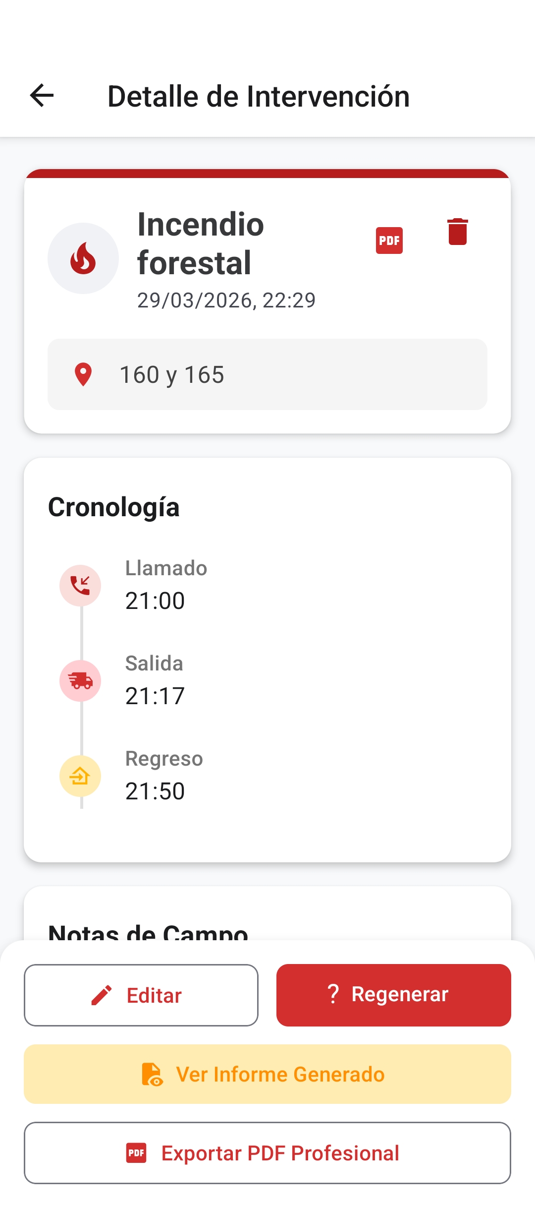 Intervenciones Bomberos - Imagen 4